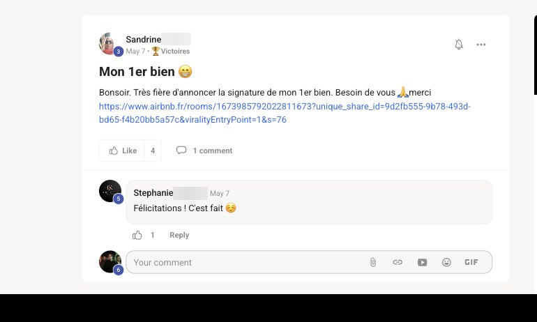 Publication du canal Victoires